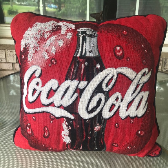 coca cola pillow